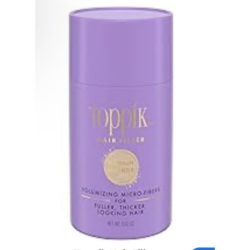 Toppik Medium Blond Fuller Thicker Hair Dust New